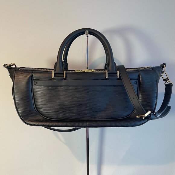 Louis Vuitton Vintage Black Epi Leather Dhanura MM Bag - Preowned - Picture 2 of 14